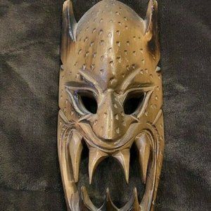Vintage Tribal Demon Mask handmade in Philippines